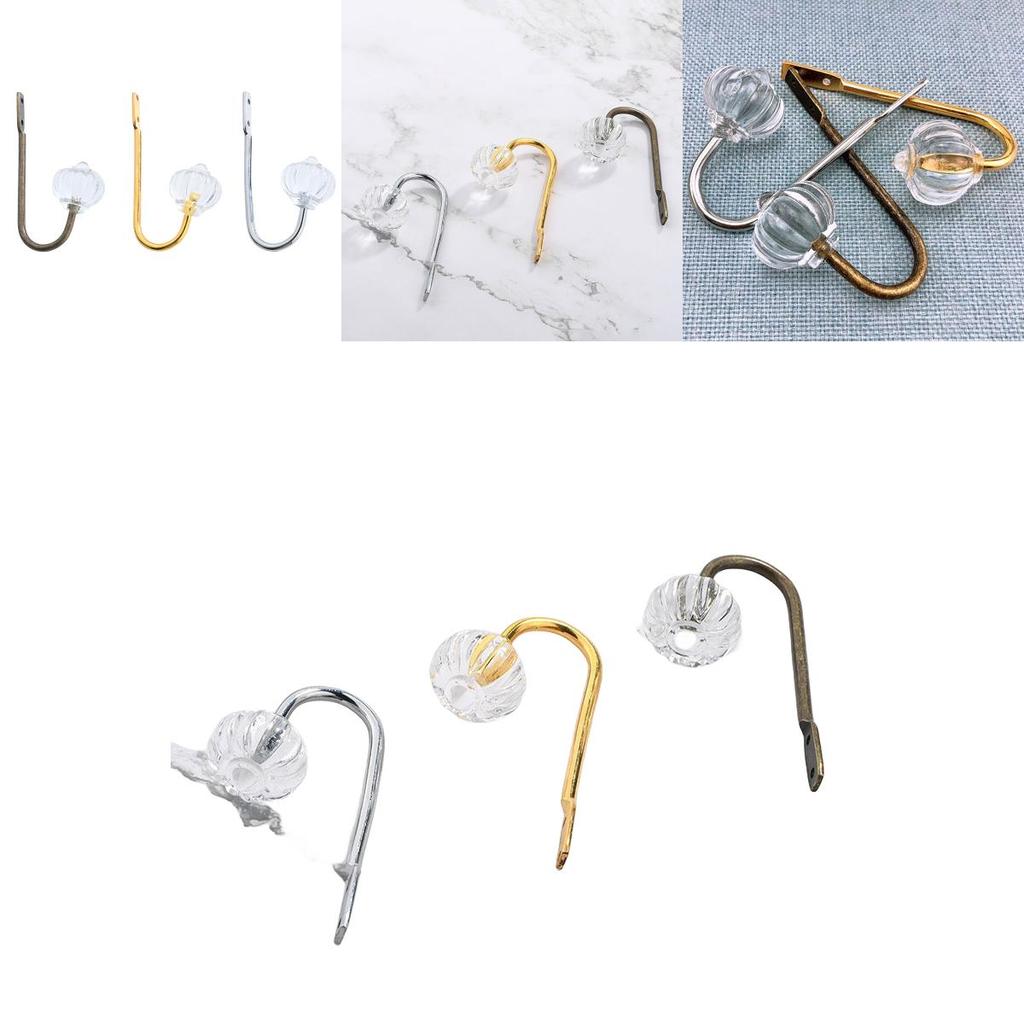 White Iron Wire Hook For Hanging Paintings Clothing And Hats Modern And Minimalistic Style