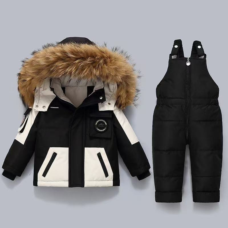 Children`s Down Jacket Thermal Set Baby