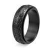 2026 Retro Beast Body Curl Pattern Rotatable Ring Neutral Male Chinese Style Element Guochao Ring