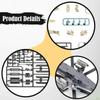 1:72 Scale Aircraft Model Building Kit Ornament Collector Gift Collections Fighter Plane for