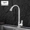 Furonghua Household Kitchen Stainless Steel Single Cold Faucet