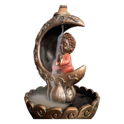 Backflow Incense Burner (Baby Buddha)