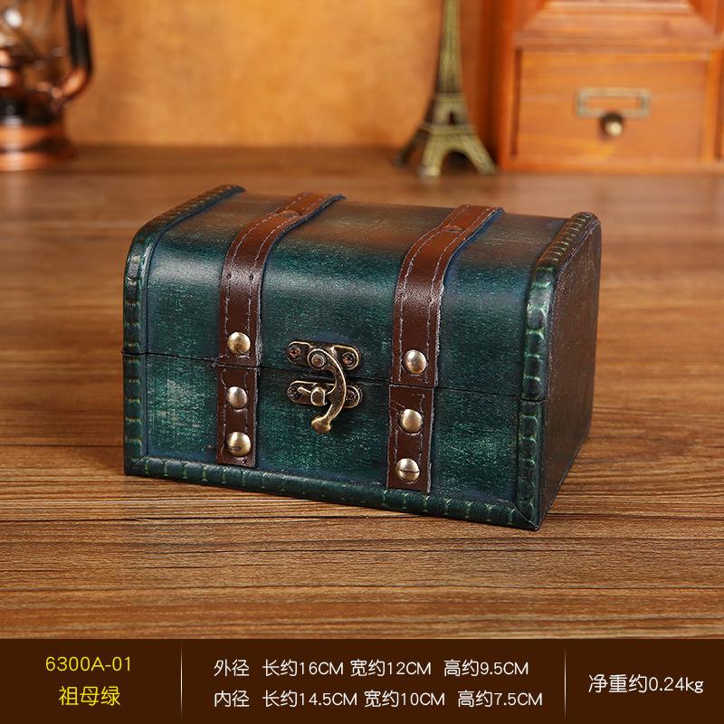 

Ретро-деревянная шкатулка для хранения ювелирных изделий, ожерелий, сережек, шкатулка для украшений, деревянная персонализированная подарочная коробка для коллекции, реквизит, упаковочная коробка 16x12x9.5cm лиловый