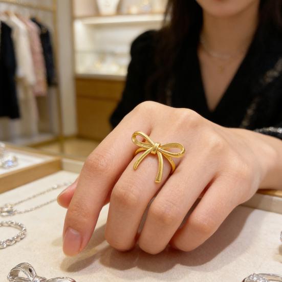 Bow Knot Napkin Ring Elegant Alloy Napkin Holder Reusable Napkin Ring for Wedding Table Decoration Baby Shower Anniversaries