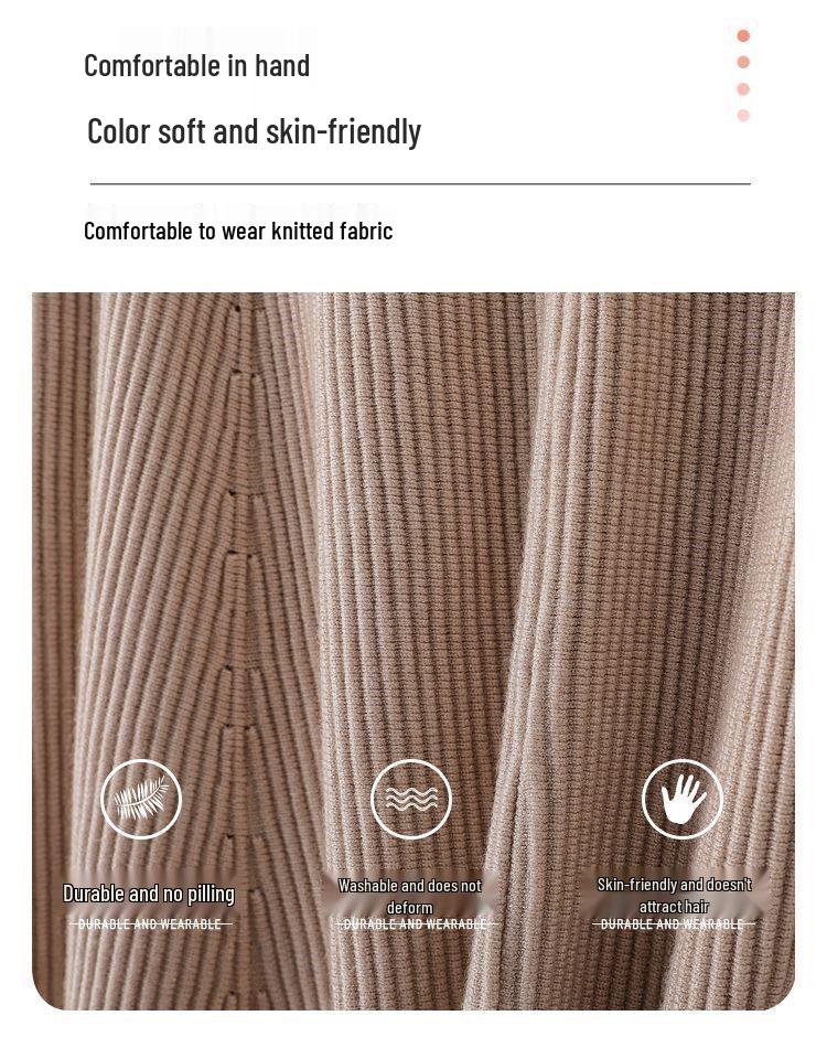 Damen Plus Size Koreanischer Stil Hohe Taille Elastischer Strick A-Linie Kurzer Rock - Schlankmachendes Design mit Strukturierter Oberfläche