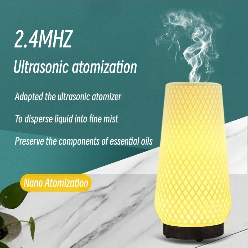 200 ml Usb-luftbefeuchter Elektrische Ultraschall Aroma Diffusor Für Home Raum Duft Ätherisches Öl Diffusor Mit Led-nachtlicht