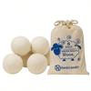 3/5/6Pcs Reusable Wool Dryer Balls Clothes Softener Laundry Fleece Dryer Ball Kit Home Clothes Dryer Washing Machine 6cm