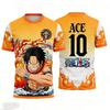T-shirt 3D T-Shirt For Kids Sports Anime Tee Summer Outdoor Streetwear