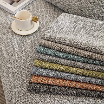 Hemp Feeling Living Room Sofa Cushion Four Seasons Universal Non-slip Modern Simple Color Cushion Cloth Cover Cloth Towel Sofa Cover Cover