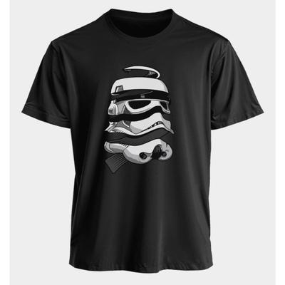Star Wars Peripheral Print Mens and Womens Crew Neck Tshirt American Summer Sports Loose and Comfortable Short Sleeves