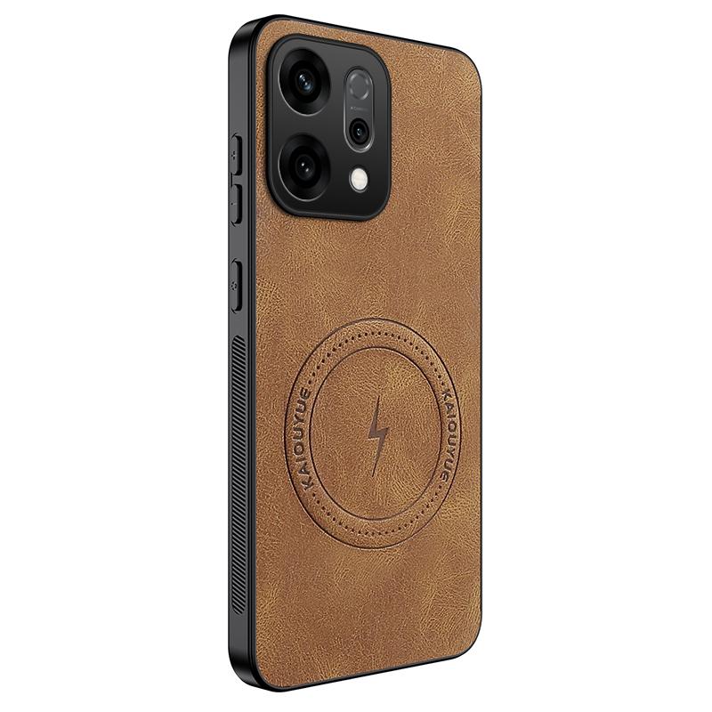 For OPPO Reno 14 Pro New Style Luxury Leather Phone Case For OPPO Reno 14 Pro Magnetic Wireless Charge Cover Reno 14 Pro Shell