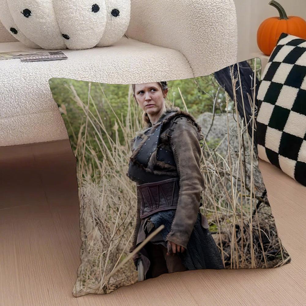 EEmily Cox Cushion Cover Throw Pillow Cover Hidden Button Durable Polyester Chair Cushion
