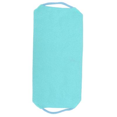 Exfoliating Rubbing Washcloth Elastic Shower Body Scrub Cleaning Massage Bath Towel StrapBlue