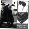 GLEAVI 1 Set Disc Brake Pad Lock Motorcycle Disc Brake Lock Motorcycle Wheel Lock Bicycles Accessories Motorcycle Alarm Brake Lock Alarm Lock Cycling