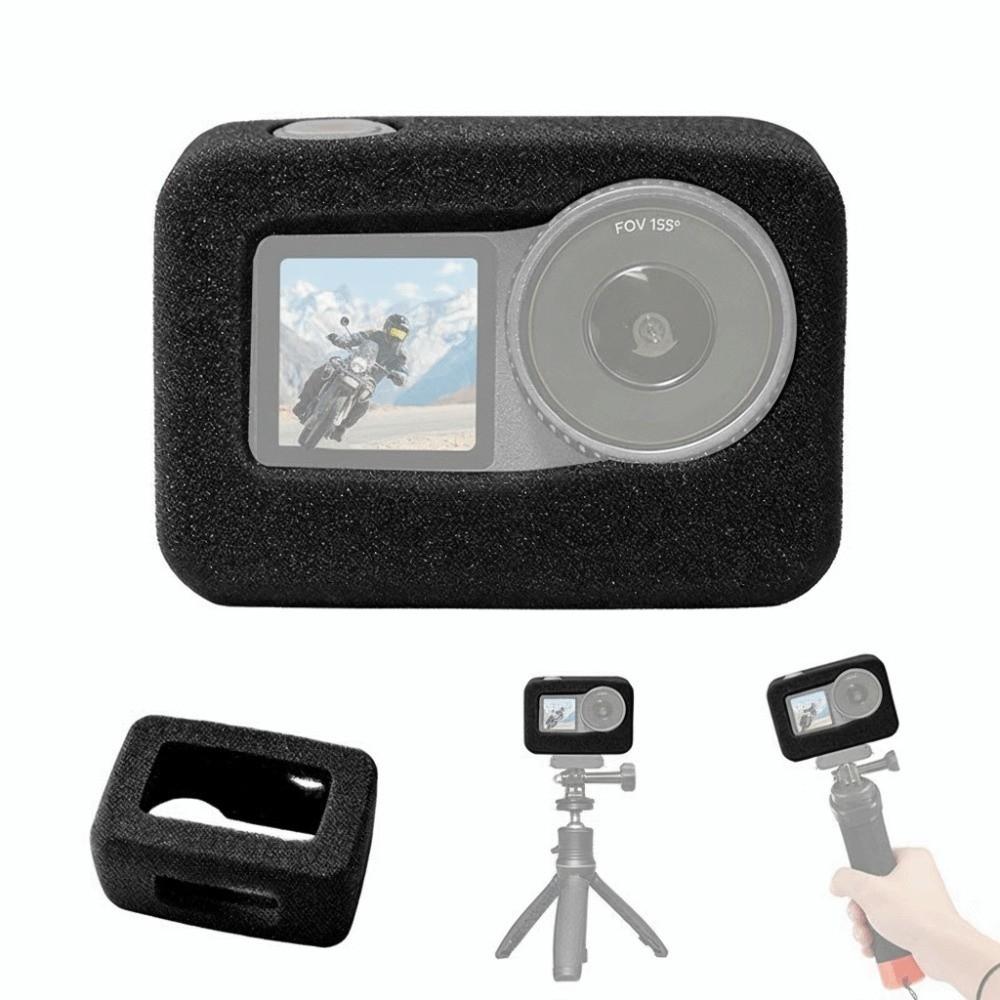 Foam Noise Reduction Sponge Windscreen Case for DJI Osmo Action 6 Action Camera Accessories