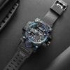 Men Watch Alarm Clock Function Multi Function Open Button Waterproof Electronic Watch Suitable for Outdoor Use