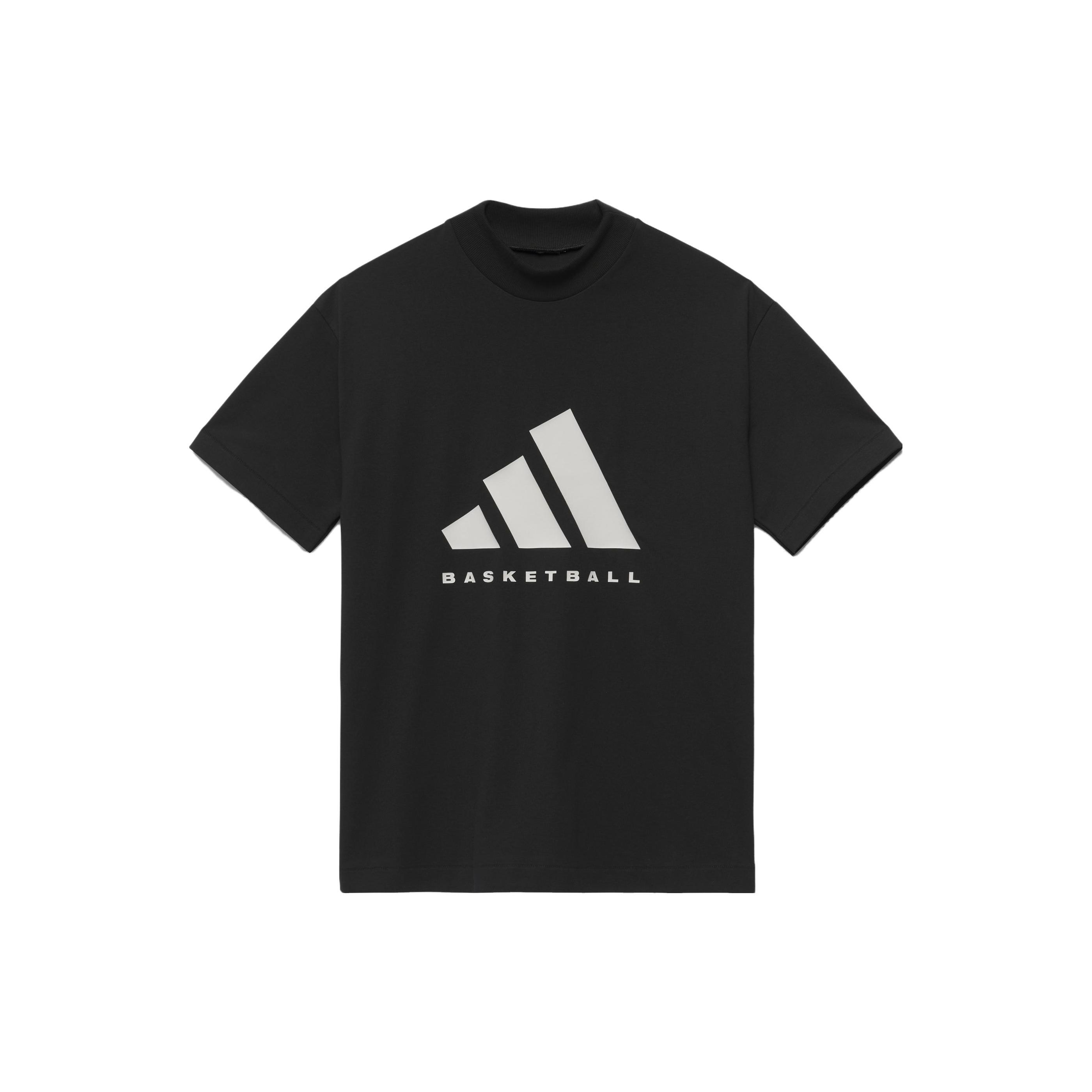 adidas Basketball Tee Black Men s IR8492 S