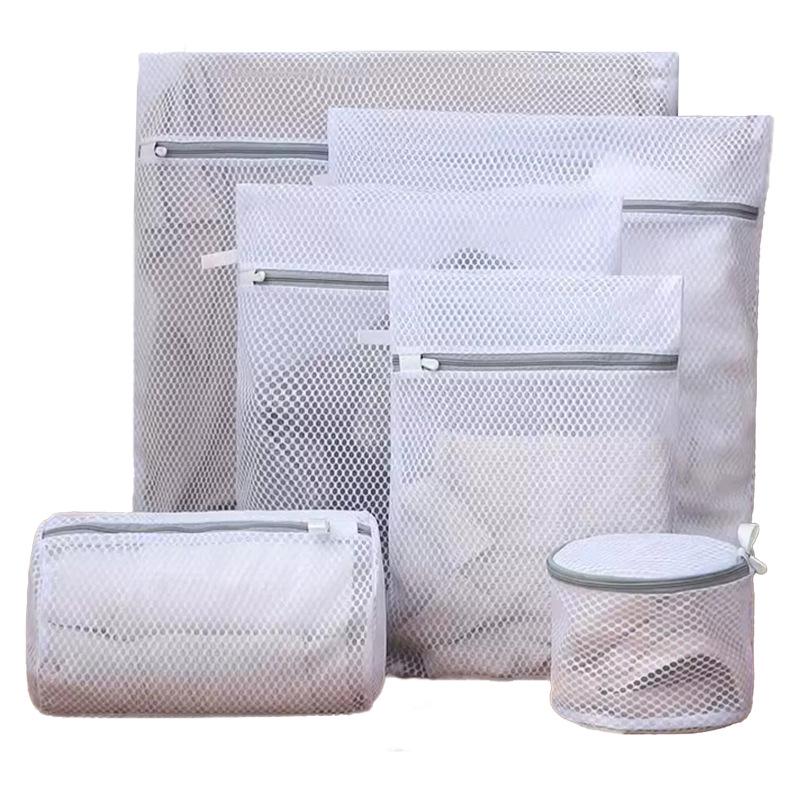 

Сетка для стирки с крупными ячейками для стиральной машины - Защищает свитера, нижнее белье и пуховики Small (30*40 cm) серый