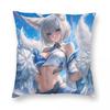 Azur Lane Cheerleader Kaga Pillowcase Polyester Linen Velvet Pattern Decor Throw Pillow Case Sofa Seater Cushion Case Wholesale