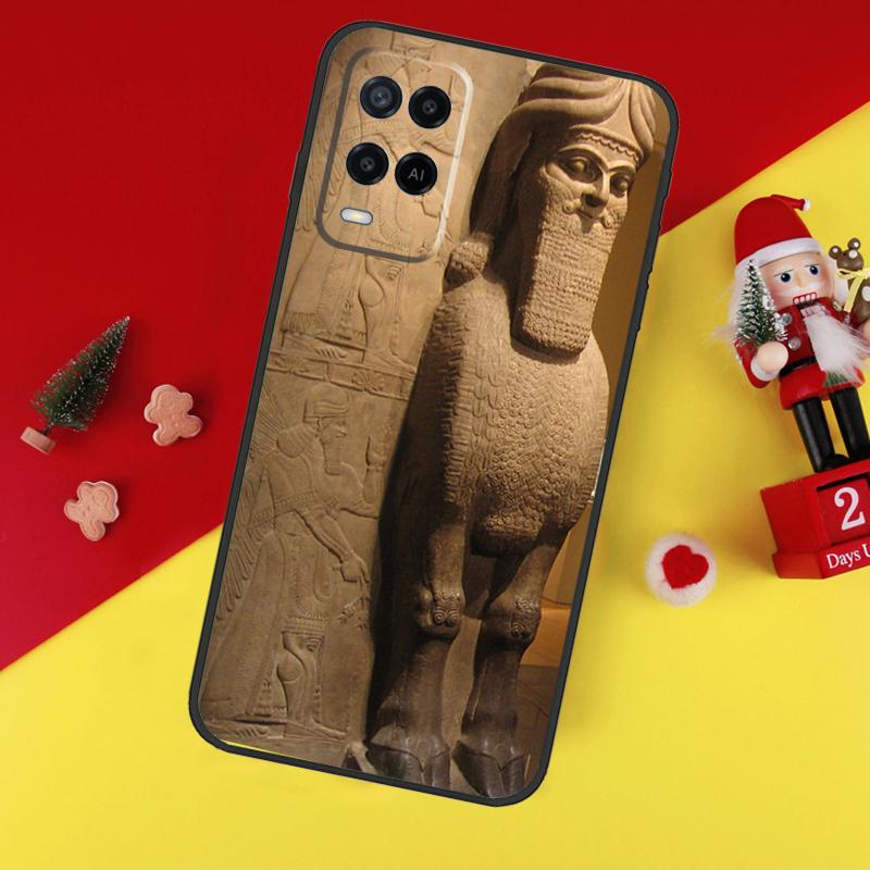 Lamassu Assyrian Mesopotamian Case For Oppo A5 A6 Pro A15 A57 A17 A54 A74 A94 A76 A16 A96 A40 A60 A80 A18 A38 A58 A78 A98