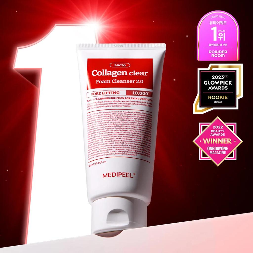 Medicube Red Lacto Collagen Clear 2.0 2ea