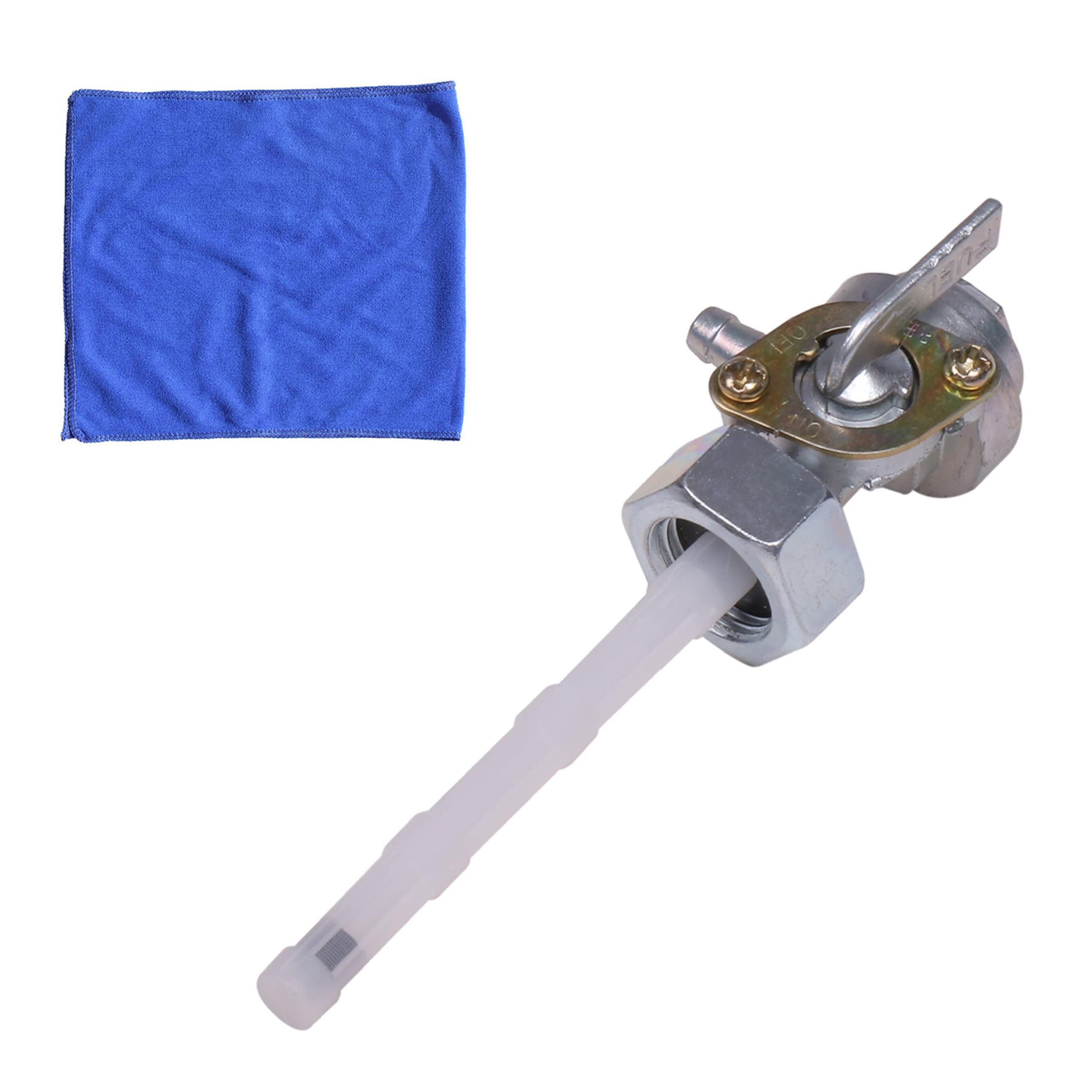 

Deepa Fuel Cock M16 P1.5 General Purpose Hawk CB400T Monkey Gorilla CB XL125S XL185S CB250T with Microfiber Towel