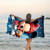 1pc Mickey3 Beach Towel with Custom Name, Beach/Swimming/Bath/Picnic/Camping Towel, Suitable for Seaside Beaches
