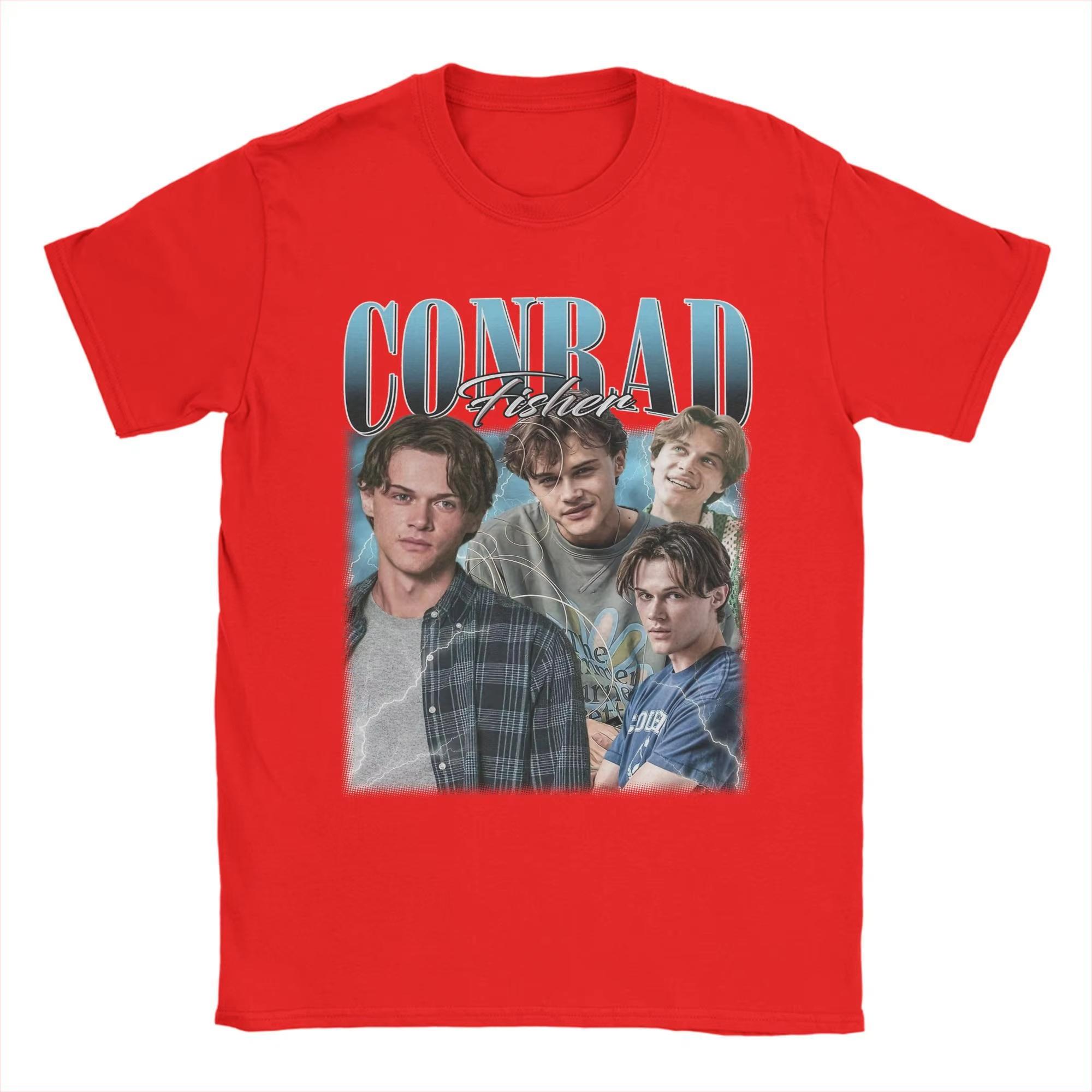 

Vintage Conrad Fisher The Summer I Turned Pretty Bootleg Men s T Shirt Vintage Tees Round Collar T-Shirt Cotton Printing Clothes 4XL