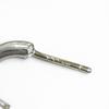 Excellent TIFFANY&Co. Pierce Hoop earring Combo Heart Tag Silver 925 Women Used