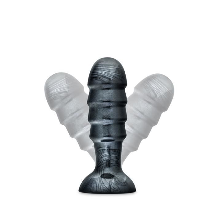 Bouchon de fesses - Jet - Bruiser - Carbon Métallique - PVC non poreux - Taille pro