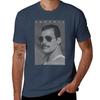 FrDdie MRcury Shades Photo Vintage TShirt Basic Solid Tee For Daily Use TShirt