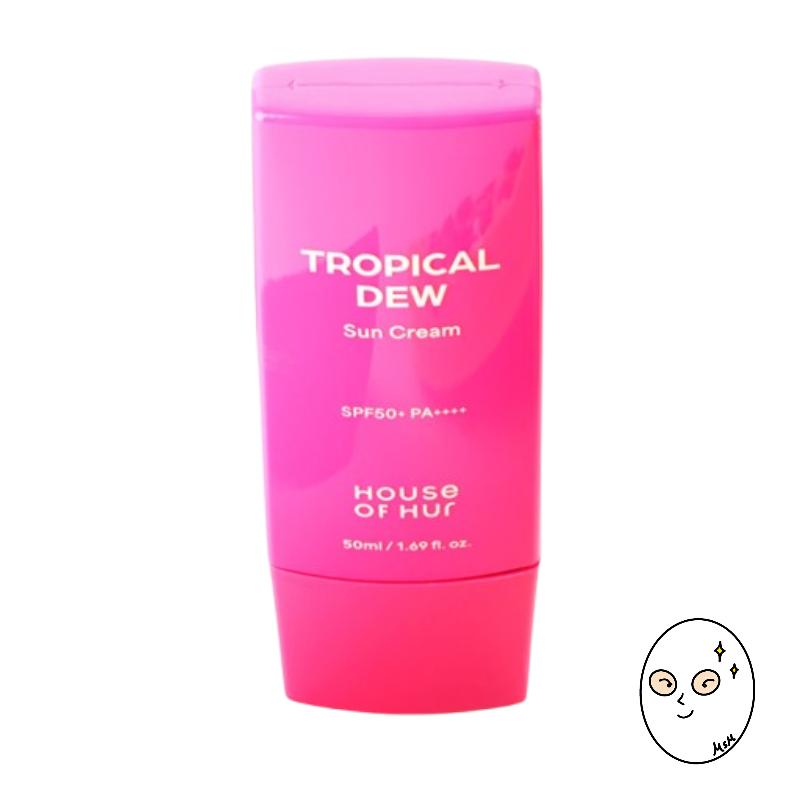 HOUSE OF HUR Tropical Dew Sun Cream SPF50+ PA++++ 50ml