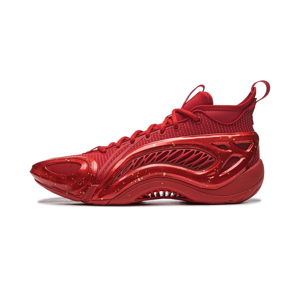 Li Ning BadFive Air 1 Super Cushioning Slip Resistant Abrasion Resistant Breathable Rebound Grip Mid Top ABFV037-12