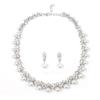 2026 Jewelry Pearl Gemstone Necklace Set Women's Light Luxury Niche Versatile Sweater Chain Collarbone Chain Alloy