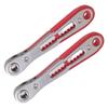 Pocket Sized Ratchet Wrench 36T High Torques Design Slip Resistant Handle Ratcheting Screwdriver Carbon Steel Build