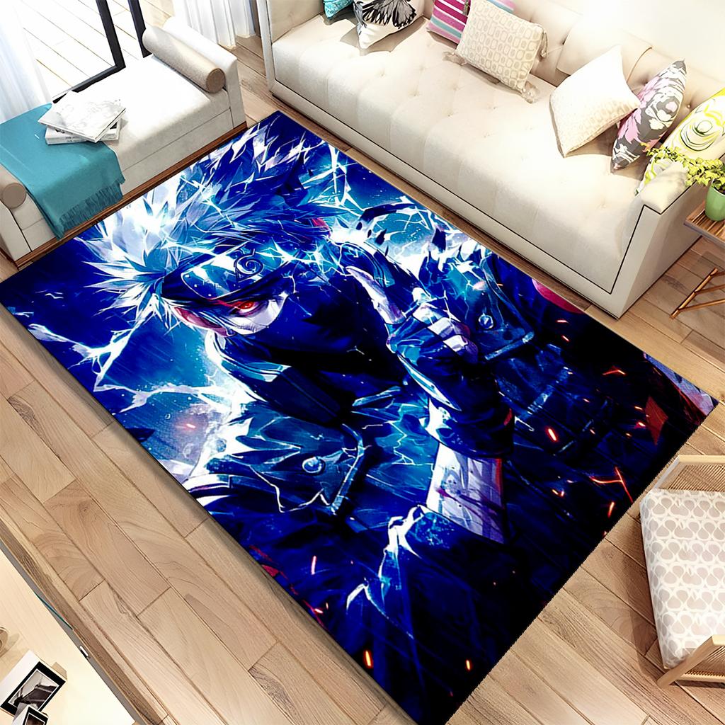 3D I-Itachi Cartoon Japan Anime Carpet Rug for Living Room Bedroom Home Sofa Decoration,Kids Play Non-slip Floor Mat