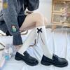 Xianuo 2024 Women's Lolita Bow Long Calf Socks