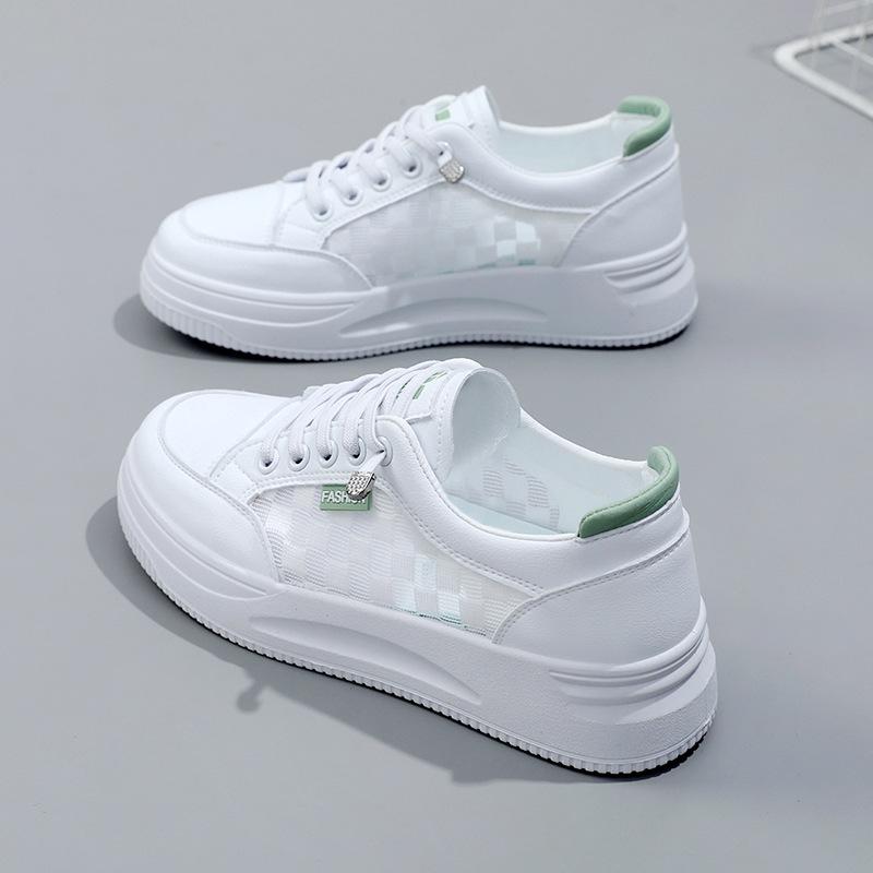 

Comemore Women Luxury Trainers Platform Sneaker Ladies Summer Women s Flat Sport Shoes Running White 2024 Breathable Sneakers 40 40