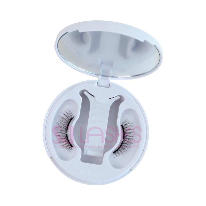 Magnetic Lash Kit with Soft Full Strip Eyelashes and Eyelashes Clip in Standard Lash Box&Natural Lash Style&Mix