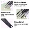5Pcs/Set Silicone Nail Art Pen Brush Uv Gel Polish Tip 3D Image Diy Dotting Polish Brushes Sculpture Pen Diy Manicure Tool