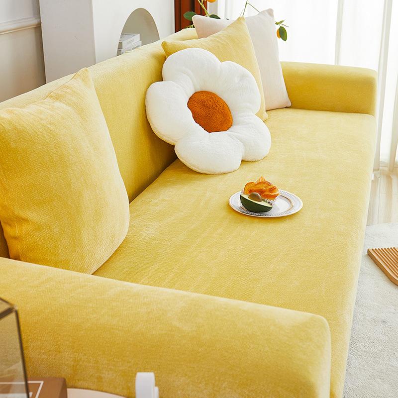 Chenille Four Seasons Universal Sofa Cover Sets All-Inclusive Universal Sofa Cover Cushion Cover Towel