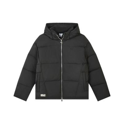 Haus Of Classics Down Puffer Jacket Lightweight Warm Loose Duck Down Stand Collar Zipper Unisex Jacket 633507-01