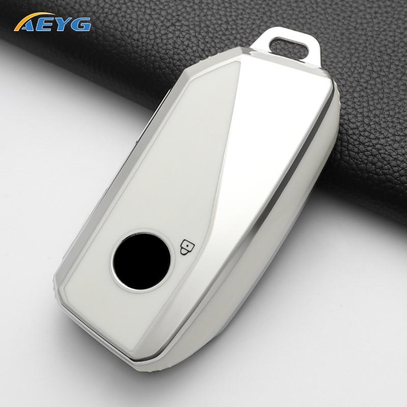 TPU Autoschlüsselhülle Abdeckung Schale Für BMW i7 X7 G07 LCI iX I20 X1 U11 7er G70 G09 XM U06 G81 M3 Schutz Keyless Zubehör