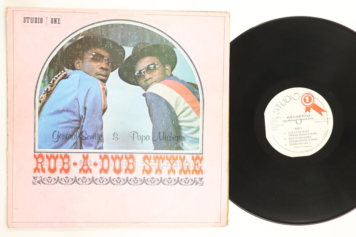 

LP Record GENERAL SMILIE PAPA MICHIGAN Rub A Dub Style SOL1138 STUDIO ONE Jamaica Reggae Ska Dub Used
