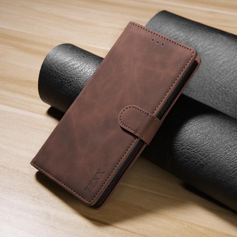 

Wallet Skin-friendly Magnetic Flip Card Slot Stand Leather Case For Apple iPhone X XR XS Max SE 8 7 6 6s Plus Cover iPhone 7&Case & Strap