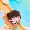 Detective Conan Series Floating Flowers And Shadows Pendant  Plump Ornament  Toy Holiday Gift