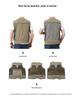 Men's Casual Multi-Pocket Mesh Vest for Fishing & Photography - Sleeveless Outdoor Spring/Autumn