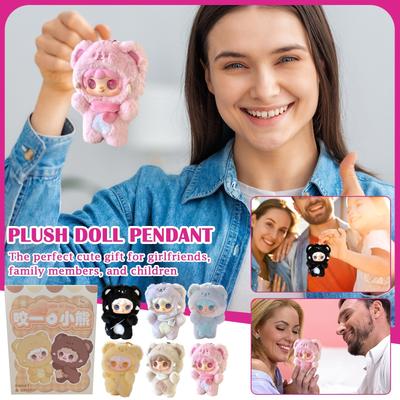 Cartoon Cute Doll Plush Toy Keychain Small Pendant