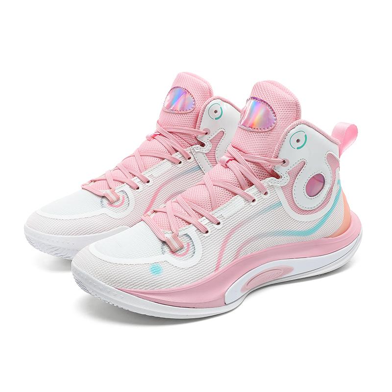 

Студенческие сетчатые дышащие износостойкие амортизирующие баскетбольные кроссовки профессиональные боевые молодежные спортивные кроссовки 45