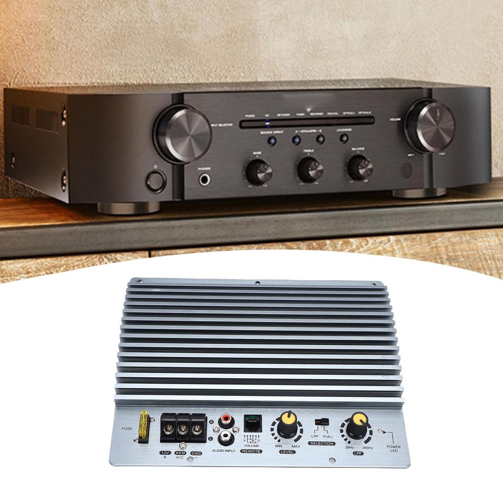 Car Amplifier Board 1000W High Power Fast Heat Dissipation Car Subwoofer Sound Amplifier Board